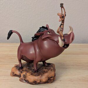 WDCC Pumbaa and Timon "Double Trouble" Figurine from The Lion King COA